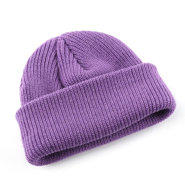 Winter Wool Hat Factory - High Quality Plain Colorful Unisex Knitted Street Wear