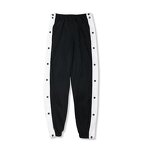 Men Track Pants Factory - Plush Split Side Striped Active Tearaway Sweatpants