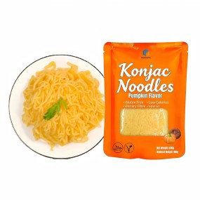Konjac Pumpkin Noodles Manufacturer - Low Carb 0 Sugar High Fiber