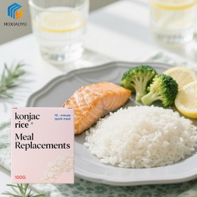 Instant Konjac Rice Factory - Custom 100g Low Calorie Slim Food