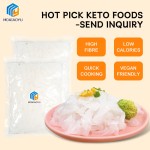 Shirataki Noodles Manufacturer - HALAL Low Carb 0 Sugar Fettuccine