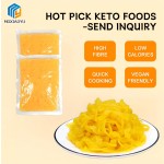 Konjac Pumpkin Fettuccine Factory - Low Price 0 Sugar High Fiber