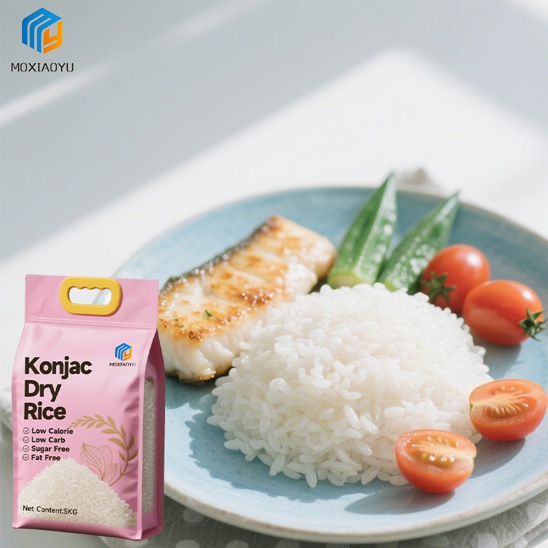 Konjac Rice Factory - Wholesale 5kg Free Samples Healthy Food