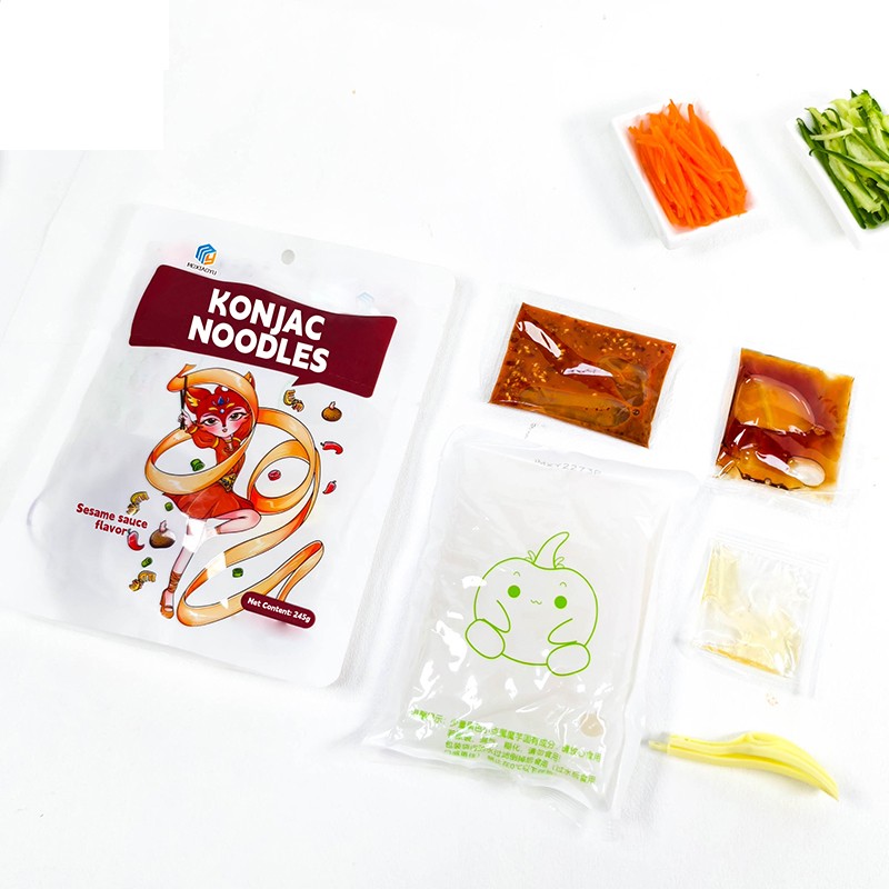Konjac Noodles Factory - Wholesale Customized Sesame Sauce Slimming