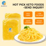 Konjac Pumpkin Noodles Manufacturer - Low Carb 0 Sugar High Fiber