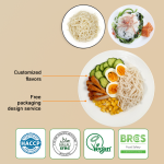 Shirataki Noodles Manufacturer - Wholesale Keto Healthy Chia Seed Soba