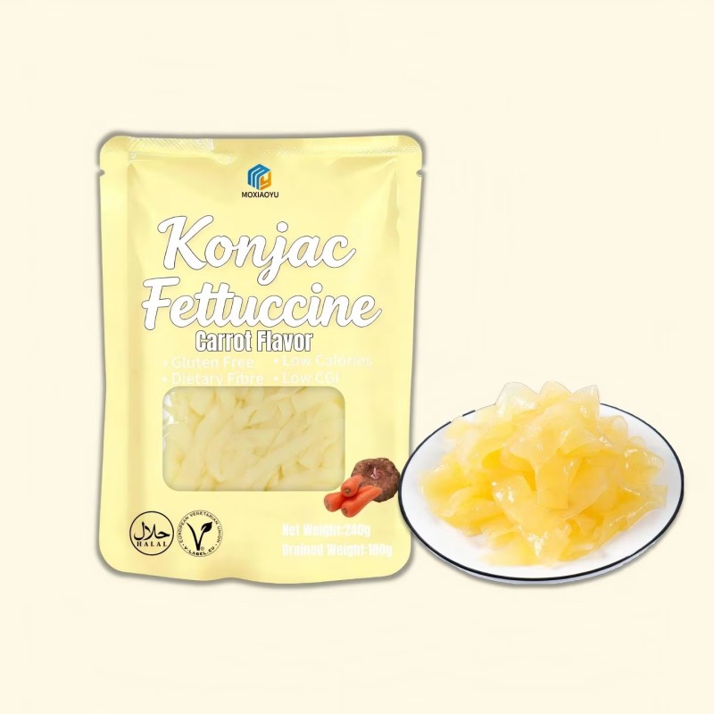 Konjac Carrot Fettuccine Manufacturer - Custom Low Calorie Low Carb
