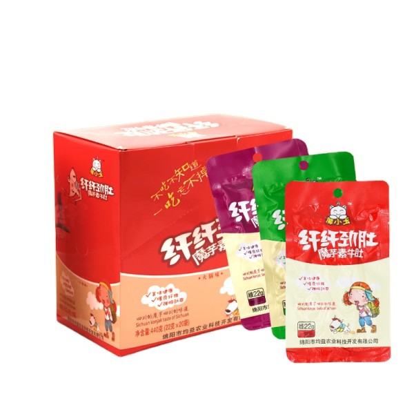 魔芋零食源头工厂-高品质素食可定制快餐