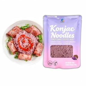 Purple Potato Noodles Manufacturer - No Pigment Pure Konjac Weight Loss