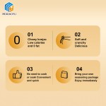 Shirataki Noodles Manufacturer - Low Carb Scallion Oil Flavor Slim Food