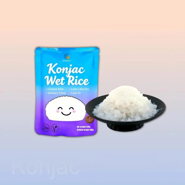 Instant Shirataki Rice Manufacturer - Quick Meal Low Calorie Konjac