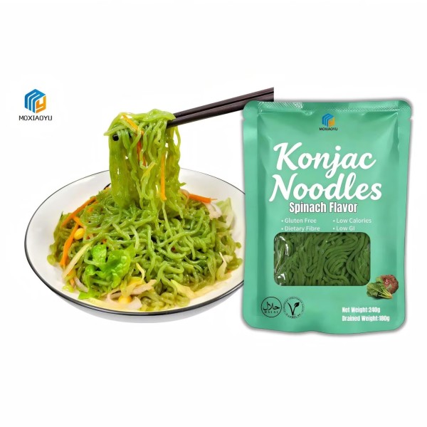 Konjac Spinach Noodles Factory - HALAL Keto Fat Free Spaghetti