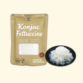 Konjac Fettuccine Manufacturer - HALAL Zero Sugar Weight Loss Vegetarian