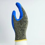 Industrial Safety Gloves - Polyester Glassfiber Steel Wire Aramid Latex Anti-Cut