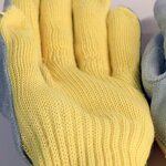 Leather Safety Gloves - 7 Gauge Flame-Retardant Heat Resistant Anti-Cut Abrasion