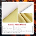 Anti-cut Fabric - Para Aramid with Polyester Blending Yarn for Gloves Bags PPE