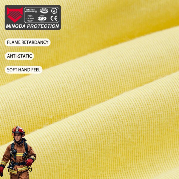 Para-Aramid Knit Fabric - 100% 180gsm Flame Retardant High Strength for PPE