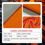 Flame Retardant Knit Fabric - Lightweight Modacrylic Viscose FR Single Jersey