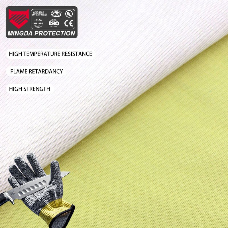 Cut Protection Fabric - High Performance ANSI A5 Air Double-Layer Aramid Steel