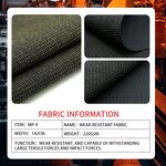 Abrasion Resistant Fabric - High Strength Para Aramid Nylon/Polyester PU Coated