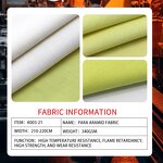 Cut Resistant Fabric - ANSI A5 320gsm Air Layer Knit Aramid Steel Wire Blend