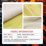 Knit Fabric - High Strength with Side Brushed Para-aramid Polyester Spandex