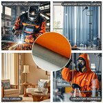 Flame Retardant Knit Fabric - Lightweight Modacrylic Viscose FR Single Jersey