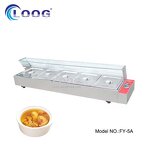 Bain Marie - Hotel Restaurant Electric Countertop Commercial Stainless Steel Food Warmer