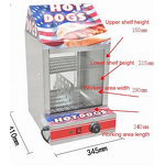 Hot Dog Steamer - Factory Wholesale Commercial Electric Stainless Steel Bun Warmer