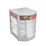Food Warmer Showcase - Electric Stainless Steel Commercial Heater Display Warmer