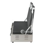 Contact Grill - Stainless Steel Factory Price Grooved Electric Panini Press Double