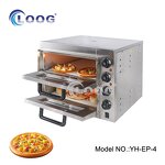 Electric Pizza Oven - Commercial for Bakery Restaurant Double Stainless Steel Cooking