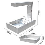 Food Display Warmer - High Quality Nonstick French Fries Warmer Commercial Hot Sale