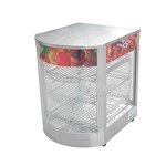 Food Warmer Showcase - Electric Stainless Steel Commercial Heater Display Warmer