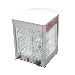 Food Warmer Showcase - Electric Stainless Steel Commercial Heater Display Warmer