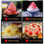 Snow Ice Machine - Snack Equipment Fast Electric Commercial Korean Snowflake Bingsu