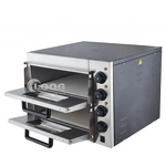Countertop Pizza Oven - Electric Double for Restaurant Commercial Outdoor Household RV