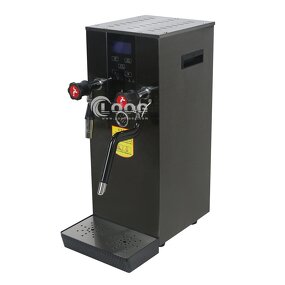 Milk Frothing Machine - 12L Full-Automatic LED Display Commercial Electric Steam Boiler