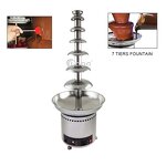Chocolate Fondue Machine - Electric Stainless Steel Fully Automatic Fountain for Hotels
