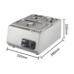 Chocolate Tempering Machine - Electric Commercial Dry Heat Chocolate Melter for Sale
