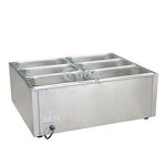 Bain Marie - High Quality Factory Price Kitchen Equipment 6 Pot Electric Food Warmer