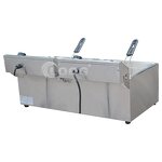 French Chips Frying Machine - Stainless Steel Equipment Electric Deep Fryer for Restaurant