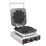 Heart Shape Waffle Machine - Electric Stainless Steel Stovetop Adjustable Thermostat
