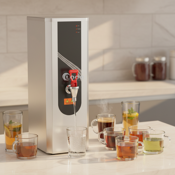 Water Boiler - Commercial Milk Tea Shop 40L/H Beverage Stepwise Heater Tabletop
