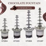 Chocolate Fountain Machine - Commercial Hotel Equipment Electric Fondue High Quality