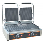 Sandwich Press Maker - Factory Price Double Contact Grill Commercial Electric