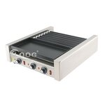 Sausage Roller Heater - Professional Non Stick Commercial Roller Grill with Warmer