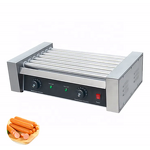 Hot Dog Machine - Street Food Equipment Electric Sausage Making Nonstick Roasting