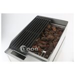 Lava Rock Grill - Stainless Steel Counter Top Electric Commercial Heavy Duty BBQ