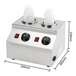 Hot Sauce Warmer Machine - Hot Sales Electric Commercial Stainless Steel Squeeze Bottle